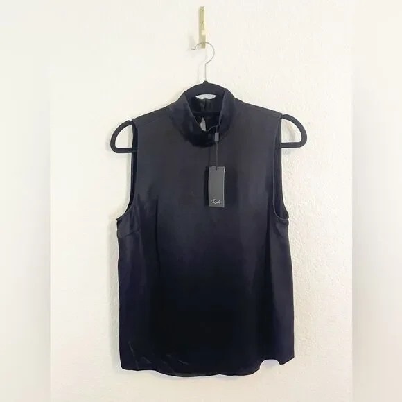 Rails Yolie Mock Neck sleeveless top - Picture 4 of 6